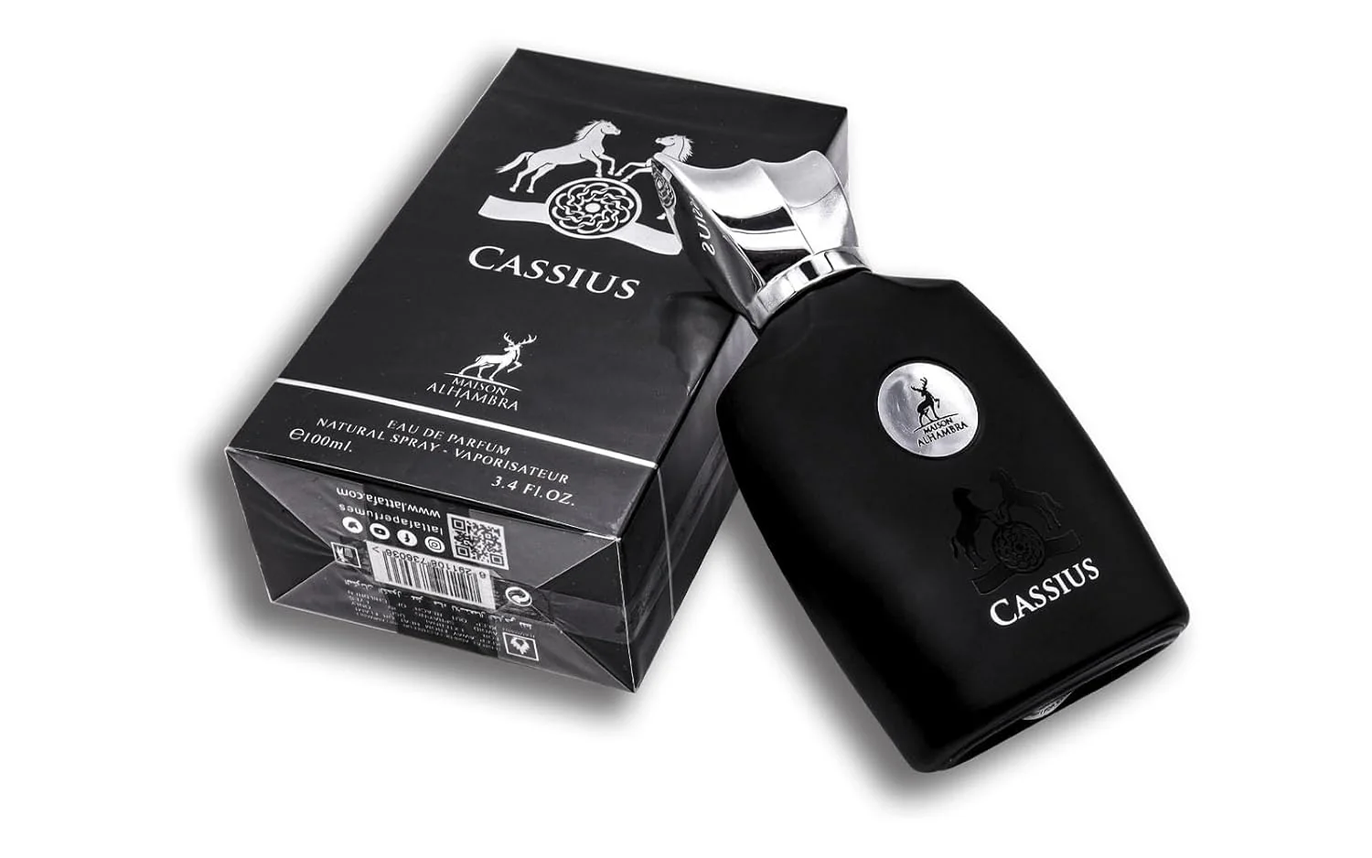 CASSIUS BY MAISON ALHAMBRA EAU DE PARFUM 100ML 3.4 FL.OZ. FOR MEN & WOMEN - Image 3